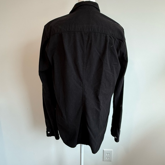 Frank & Eileen Mackenzie Black Flannel Shirt - Picture 6 of 6